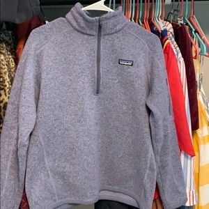 Patagonia women’s better sweater 1/4 zip fleece